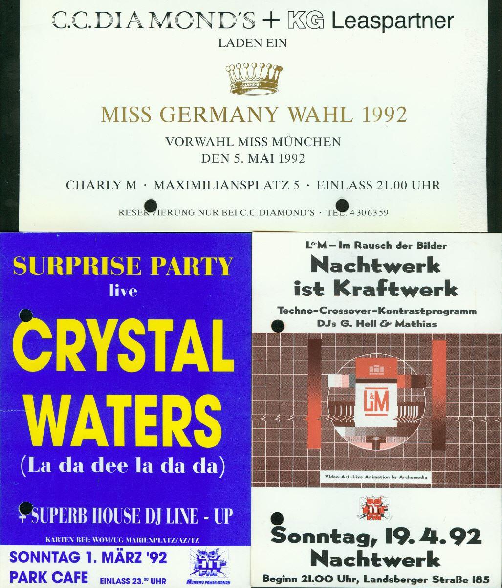 Alle drei Partys Bombenerfolge