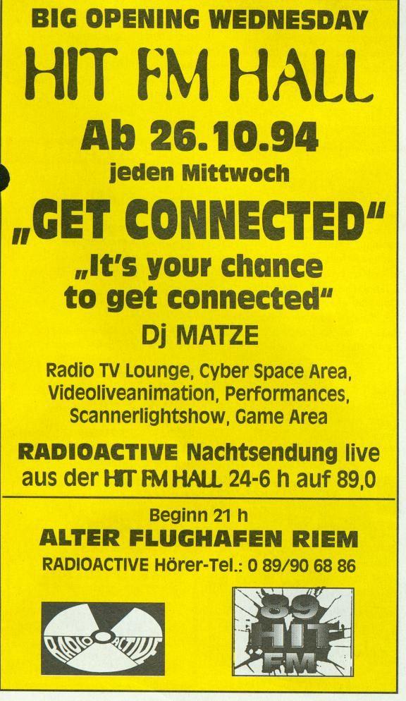 in der eigenen Partyhalle täglich andere Partys