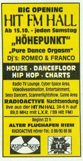 In der eigenen Partyhalle täglich andere Partys