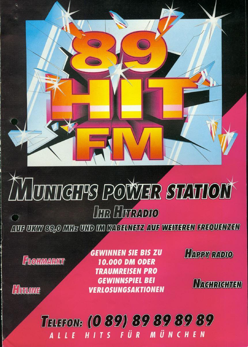 89 HIT FM MUNICHS POWER STATION