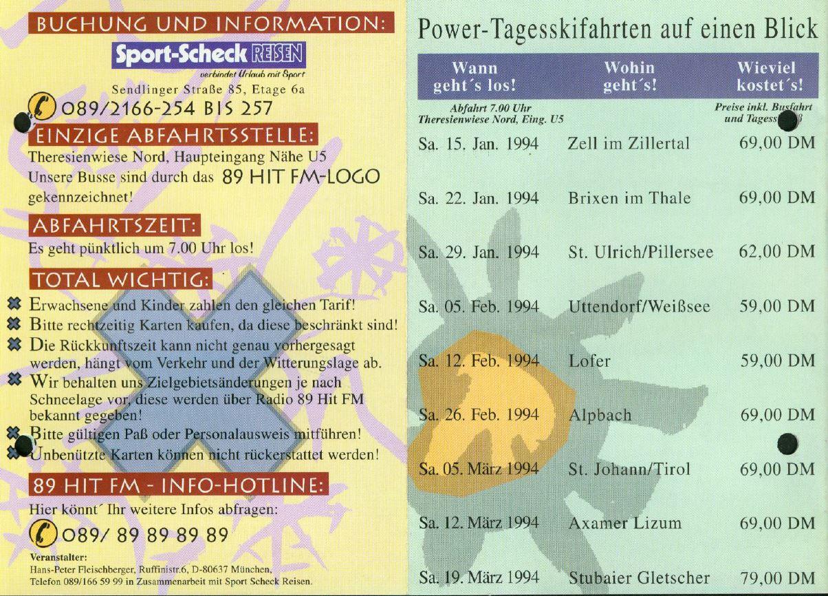 Bombenerfolge auch bei den Skitanzpartys