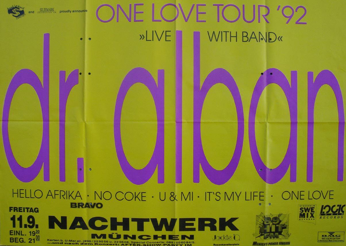 Bundesweite Tour mit Dr. Alban und uns