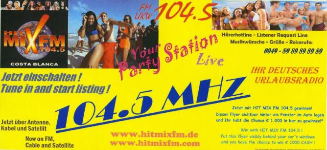 HIT MIX FM seit 1999 ...der Party-Mixsender