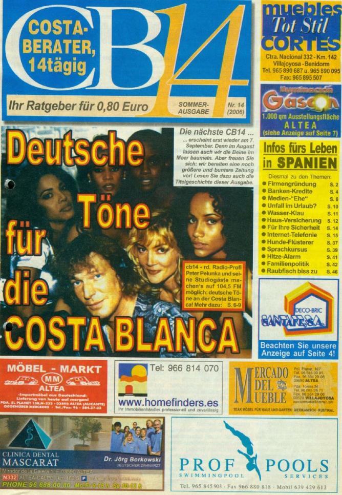 HIT MIX FM Presseauszug in Zusammenarbeit einer Infozeitschrift (1)