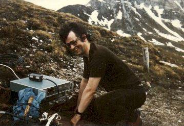 RBI Jo Lüders bei der Arbeit am Zirog Berg in Südtirol