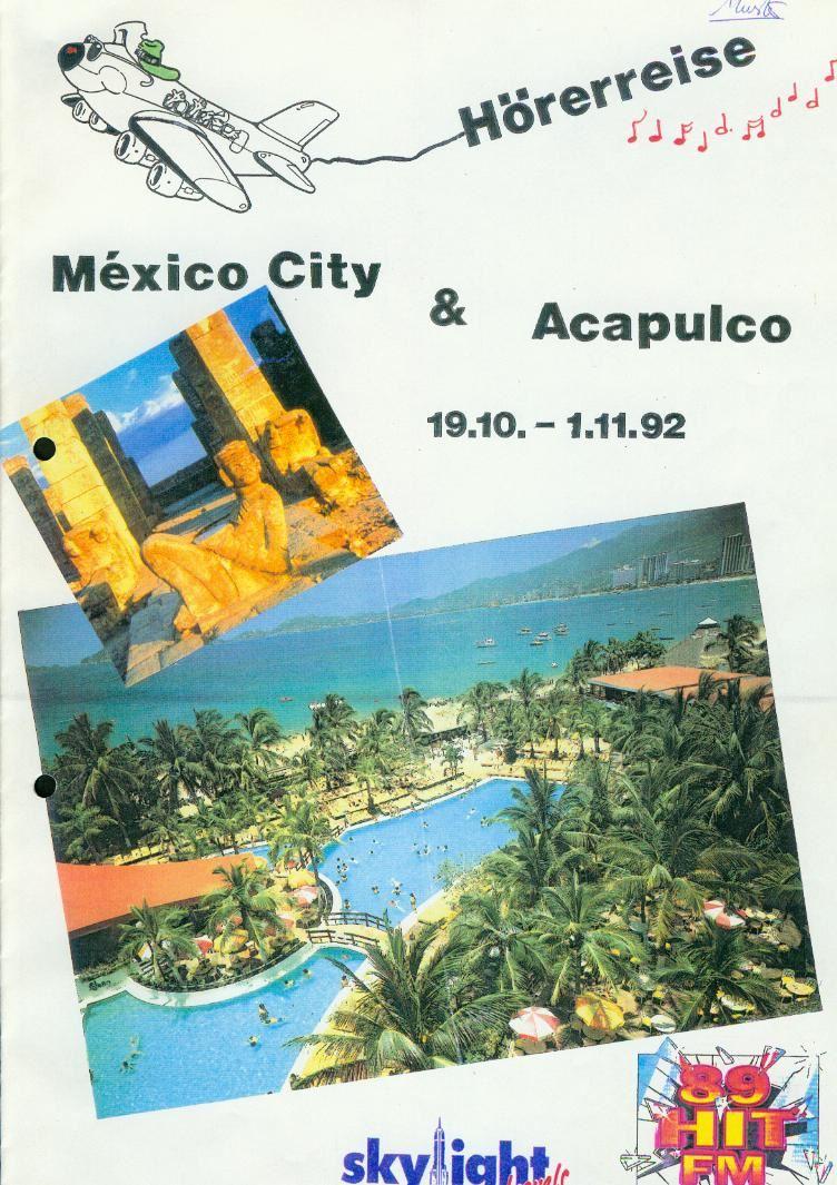 STUDIENHÖRERREISEN rund um die Welt MEXICO UND ACAPULCO