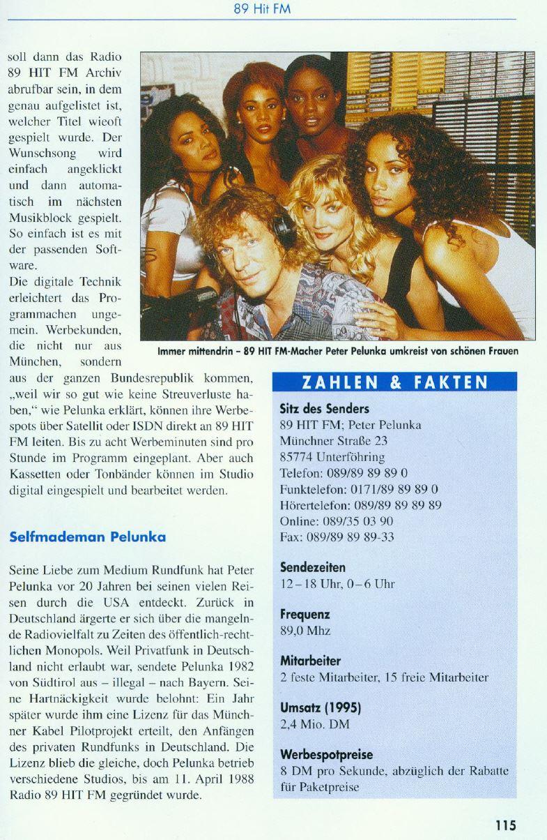 89 HIT FM Presseauszug Teil b)