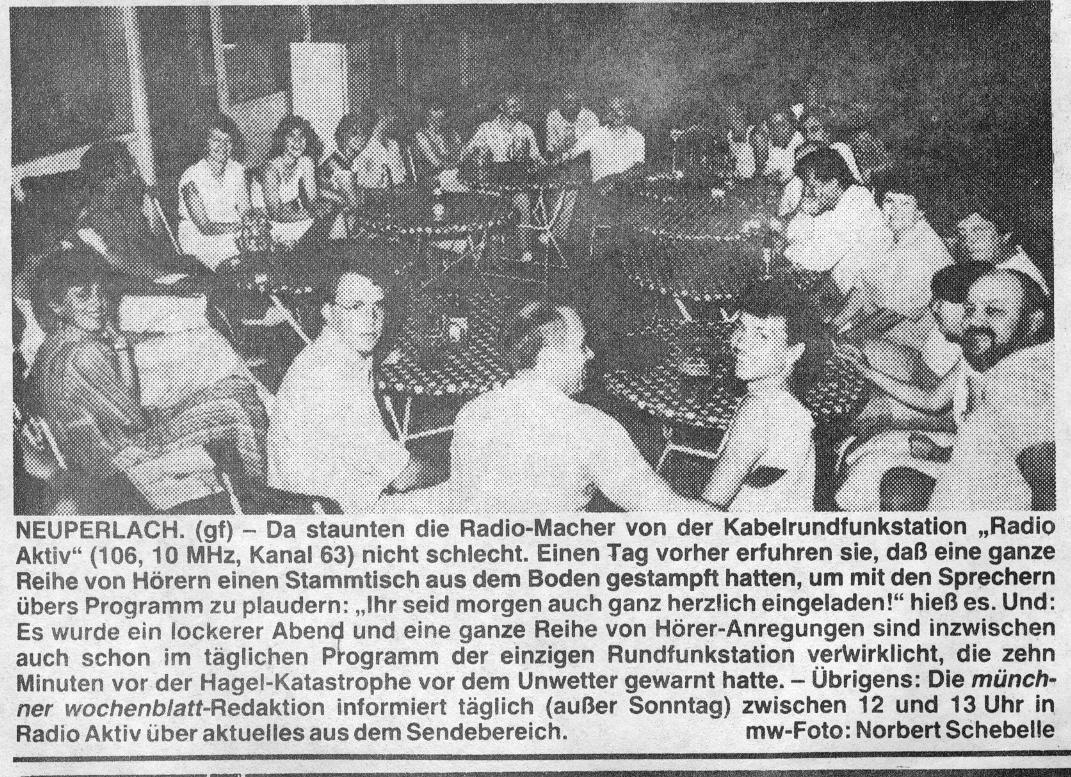 RADIO AKTIV Presseauszug