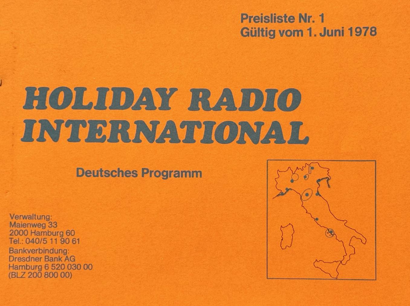 RADIO HOLIDAY ALS  VORLÄUFER VON RBI (1)