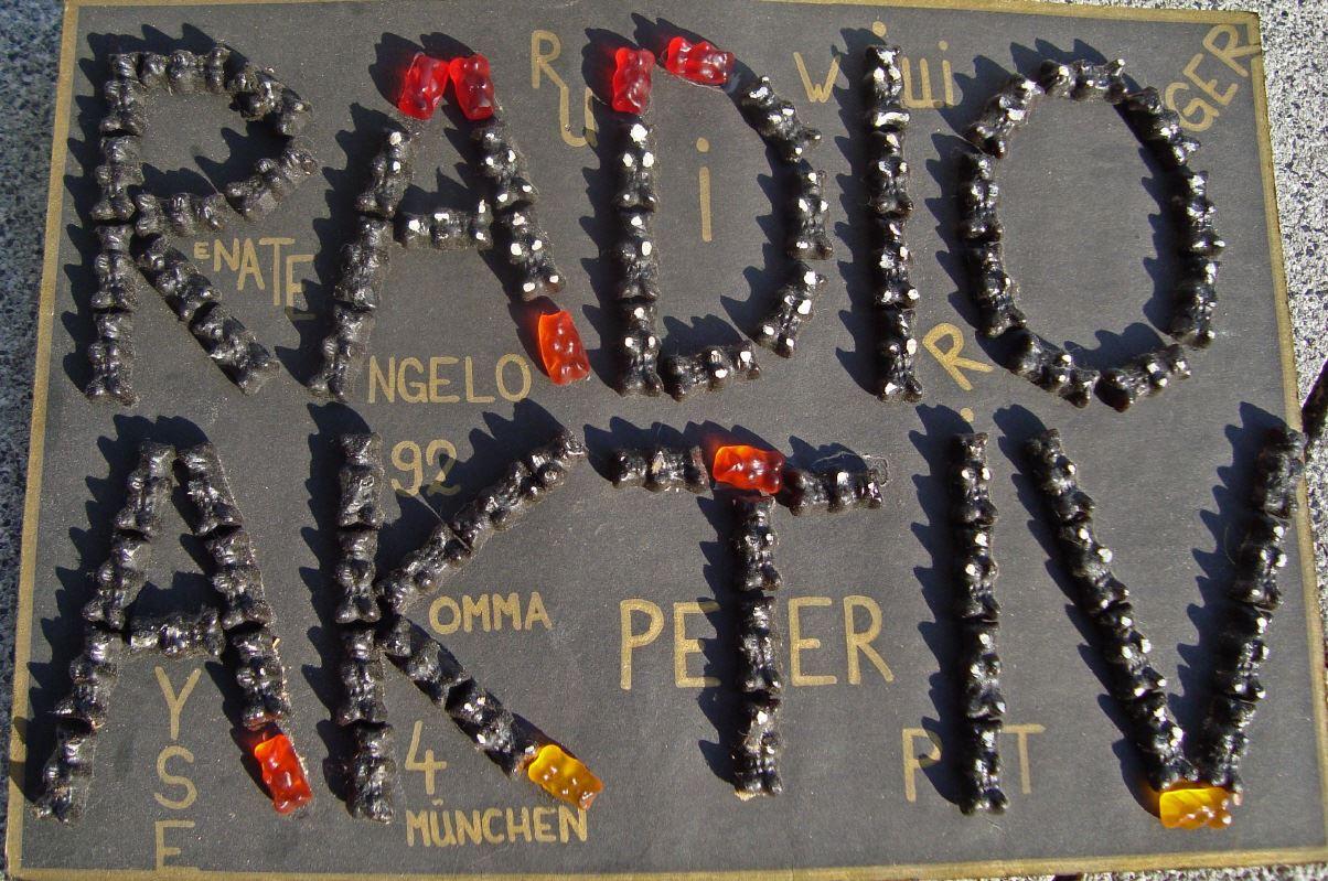 RADIO AKTIV Gummibärchen Hörergeschenk ...wir hatten echt KLASSE Hörer....!
