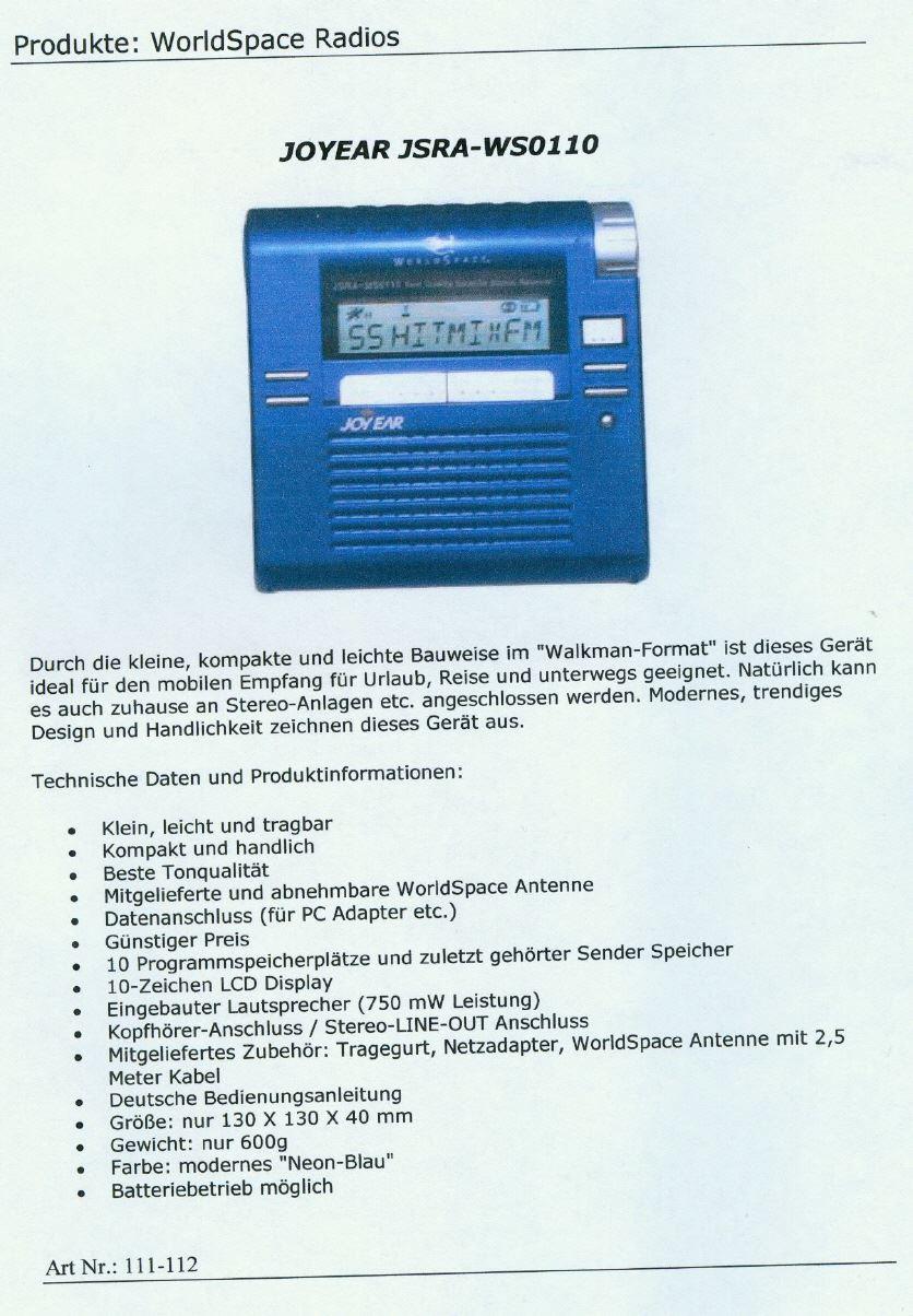 EWORLDSPACE UND EIGENER KATALOG egene Produkte, Erfindungen und Vertrieb